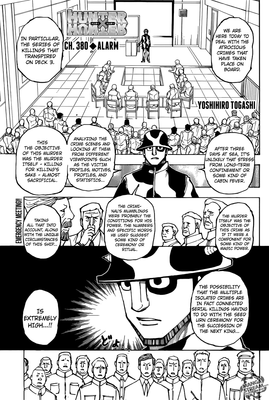 Hunter x Hunter Chapter 380 1